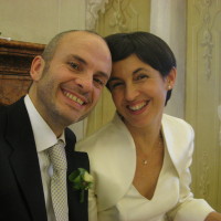 With the bride