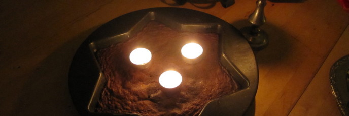 Chocolate birthday cake