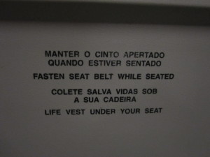 The English language is quite a compact one: check the different length with the Portuguese
